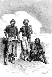 Vagrant Convicts, Kina, c1890 af Unbekannt