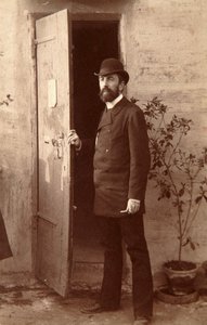 Vasily Polenov, russisk kunstner, 1884 af Unbekannt