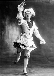 Vaslav Nijinsky, russisk balletdanser, 1909 af Unbekannt