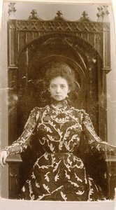 Vera Komissarzhevskaya, russisk skuespillerinde, 1900-tallet af Unbekannt