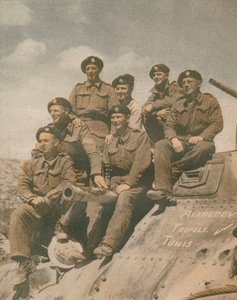 Victors of the Mareth Line, 1943 af Unbekannt