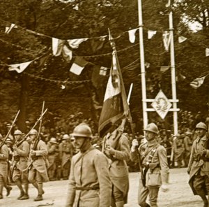 Sejrsparade, 1918 af Unbekannt