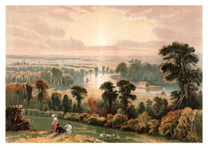 Udsigt fra Richmond Hill, 1880 af Unbekannt