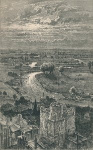 Udsigt fra Rundetårn, 1895 af Unbekannt