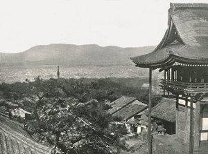 Udsigt fra bakkerne, Kyoto, Japan, 1895. af Unbekannt