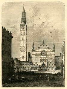 Udsigt i Cremona, 1890. af Unbekannt