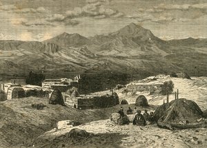Udsigt i det sydlige Armenien, 1890. af Unbekannt