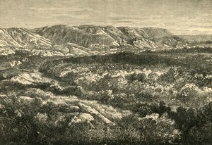 Udsigt i Jordandalen, 1890. af Unbekannt