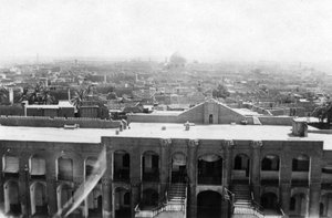 Udsigt over Bagdad fra et bloktårn, 31. britiske generelle hospital, Mesopotamien, WWI, 1918 af Unbekannt