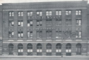 Udsigt over Foundry, Southwark Street, 1909. af Unbekannt