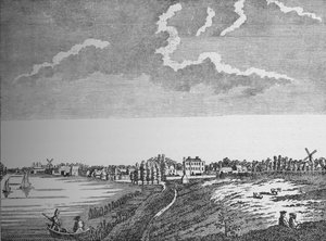 Udsigt over Wandsworth, Surrey, c1780, 1912 af Unbekannt
