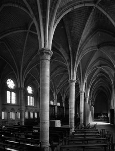 Udsigt over det gamle cistercienserkloster Notre Dame d