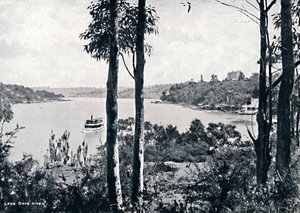 Udsigt over Lane Cove River, c1900. af Unbekannt