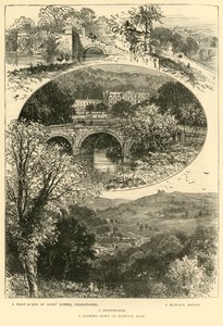 Synspunkter i Chatsworth og Matlock, 1898. af Unbekannt