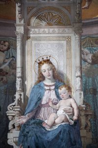 Jomfru- og børnemaleri i San Filippo Neri-kirken, Torino, Italien af Unbekannt