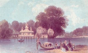 Virginia Water, 1800-tallet. af Unbekannt