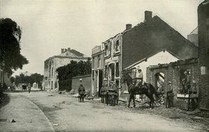 Visé i tyskernes hænder, 1919. af Unbekannt