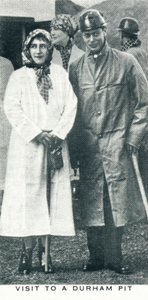 Besøg i en Durham Pit, 1936 1937 af Unbekannt