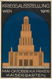 Krigsudstilling Wien 1916, 1916. af Unbekannt