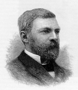 Washington Augustus Roebling, amerikansk civilingeniør, 1883 af Unbekannt