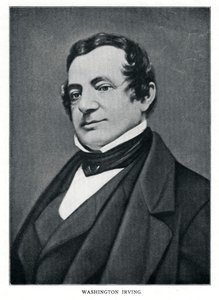 Washington Irving, amerikansk forfatter, det 20. århundrede af Unbekannt