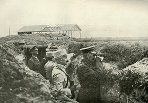 Ser slaget i Frankrig, c1915, 1919. af Unbekannt