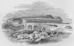 Waterloo Railway Station, som den så ud, da den først blev bygget, c1848, 1912 af Unbekannt
