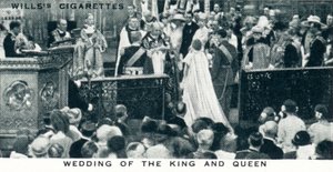 Kongen og Dronningens bryllup, 1923 1937 af Unbekannt