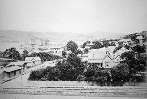 Wellington, New Zealand, 1875 af Unbekannt
