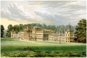 Wentworth Woodhouse, Yorkshire, hjemsted for Earl Fitzwilliam, c1880 af Unbekannt