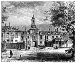 Vestfronten af Kensington Palace, London, 1900 af Unbekannt