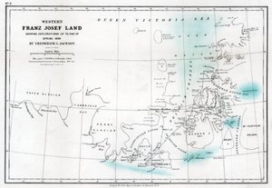 Vestlige Franz Josef Land, 1896 1899 af Unbekannt