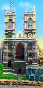 Westminster Abbey, London, 20. århundrede af Unbekannt