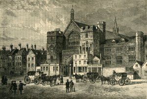 Westminster Hall, 1881. af Unbekannt
