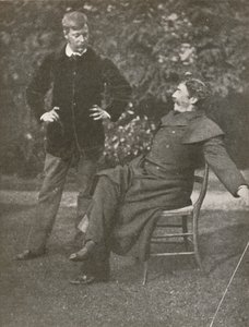 Whistler og Menpes, c1885, 1904. af Unbekannt