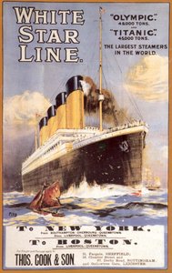 White Star Line. Titanic & Olympic, ca. 1911 af Unbekannt