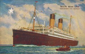 White Star Line. Twin-Screw S.S. Doric., c1920