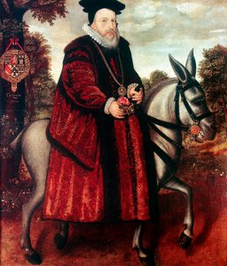 William Cecil, 1. baron Burghley 1520-1598, engelsk statsmand af Unbekannt