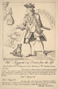 William Hog-garth Esq. Tegnet fra livet, 1763. af Unbekannt