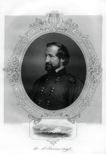 William Rosecrans, unionsgeneral under den amerikanske borgerkrig, 1862-1867 af Unbekannt