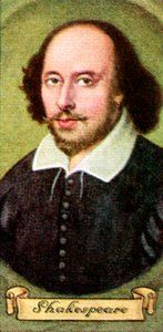 William Shakespeare, taget fra en række cigaretkort, 1935 af Unbekannt