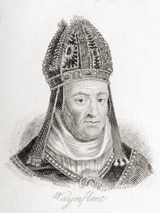 William Waynflete født William Patten, ca. 1398 - 1486. af Unbekannt