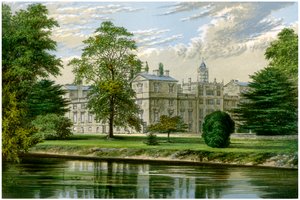 Wilton House, Wiltshire, hjemsted for jarlen af Pembroke og Montgomery, c1880 af Unbekannt