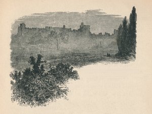 Windsor Castle fra Home Park, 1895 af Unbekannt