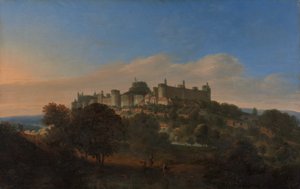 Windsor Castle fra syd, efter 1681. af Unbekannt