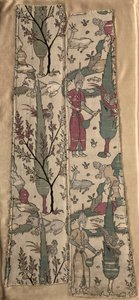 Vinbærere i landskab, fra en kappe, 1525-1550. af Unbekannt