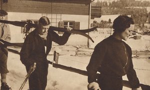 Vintersport, Østrig, 1935, 1937 af Unbekannt