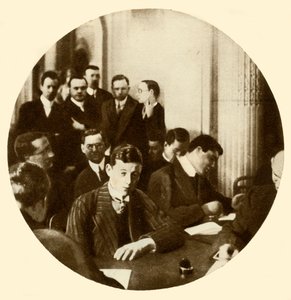Trådløs operatør...RMS Titanic, 1912, 1935. af Unbekannt