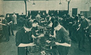 Wireless Operator Mechanics Workshop, 1940 af Unbekannt
