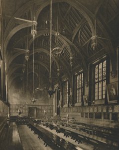 Indenfor The Magnificent Hall of Lincolns Inn, c1935. af Unbekannt